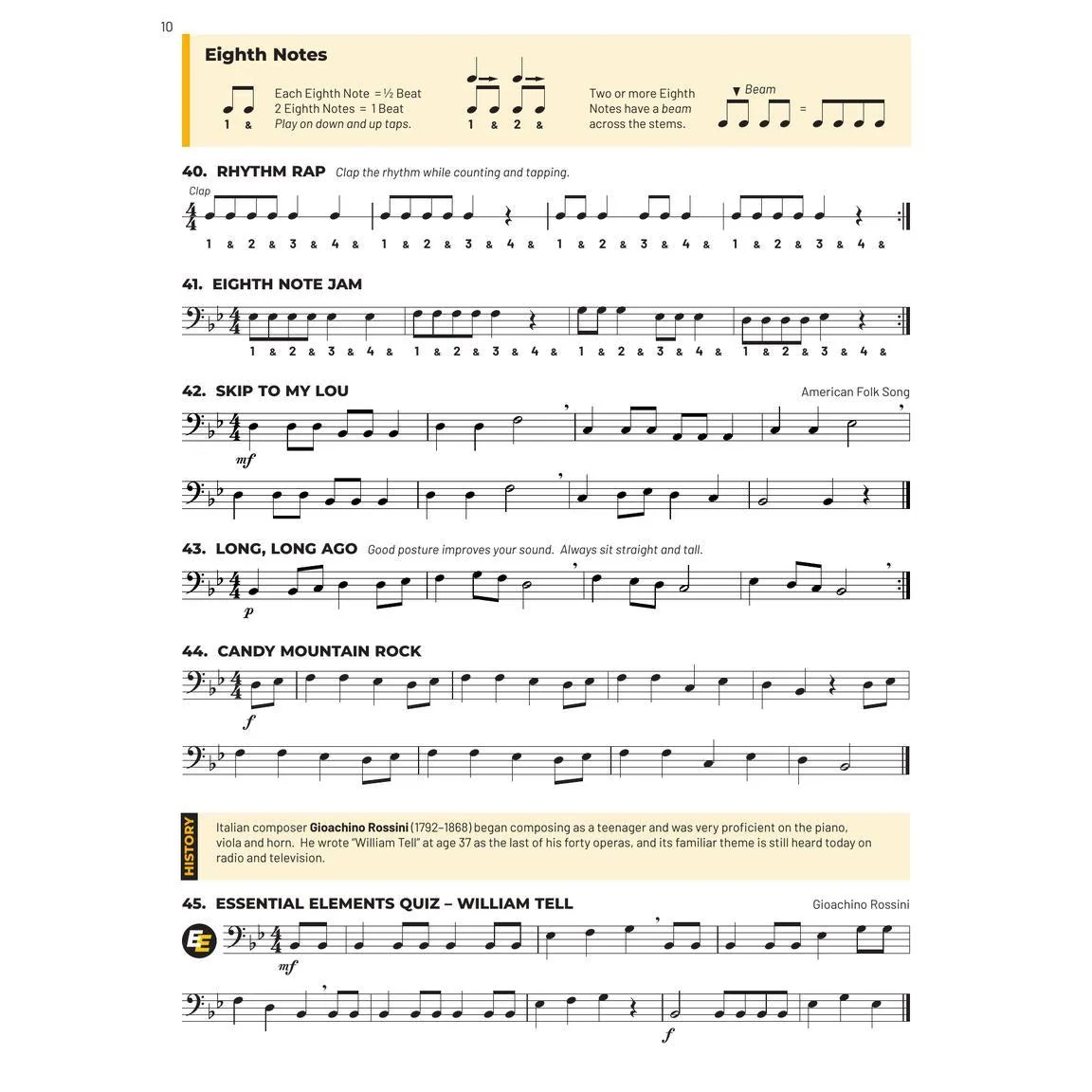 Essential Elements for Band | Trombone Book 1 - Image 3