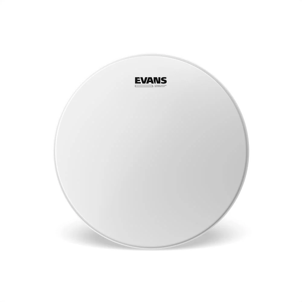 Evans Power Center Reverse Dot Snare Drumhead | 14" (Coated)