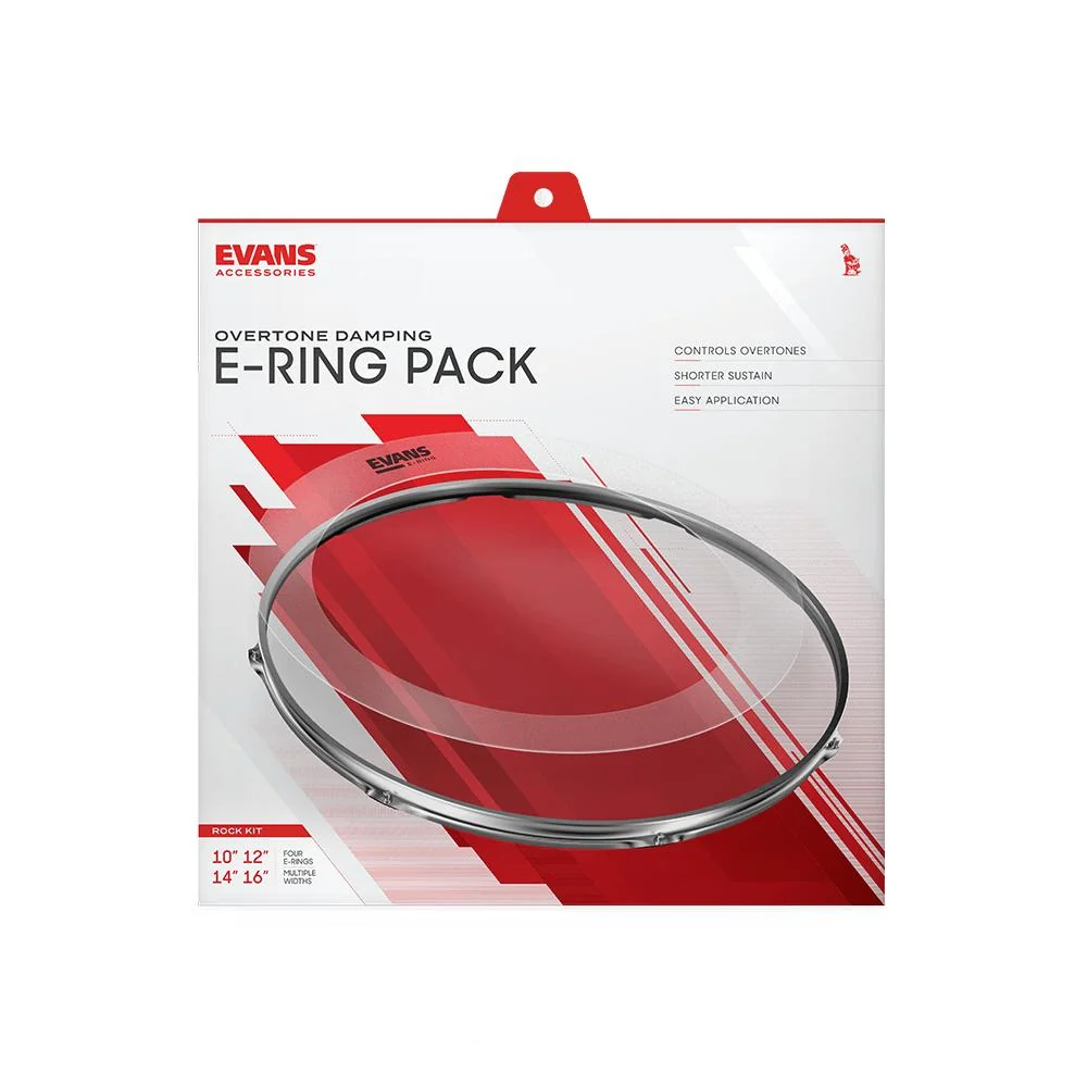 Evans Drum Rock Pack Drum Ring Set | ER-ROCK - Image 2