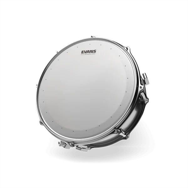 Evans Genera Dry Snare Drumhead | 12" (Coated White) - Image 2