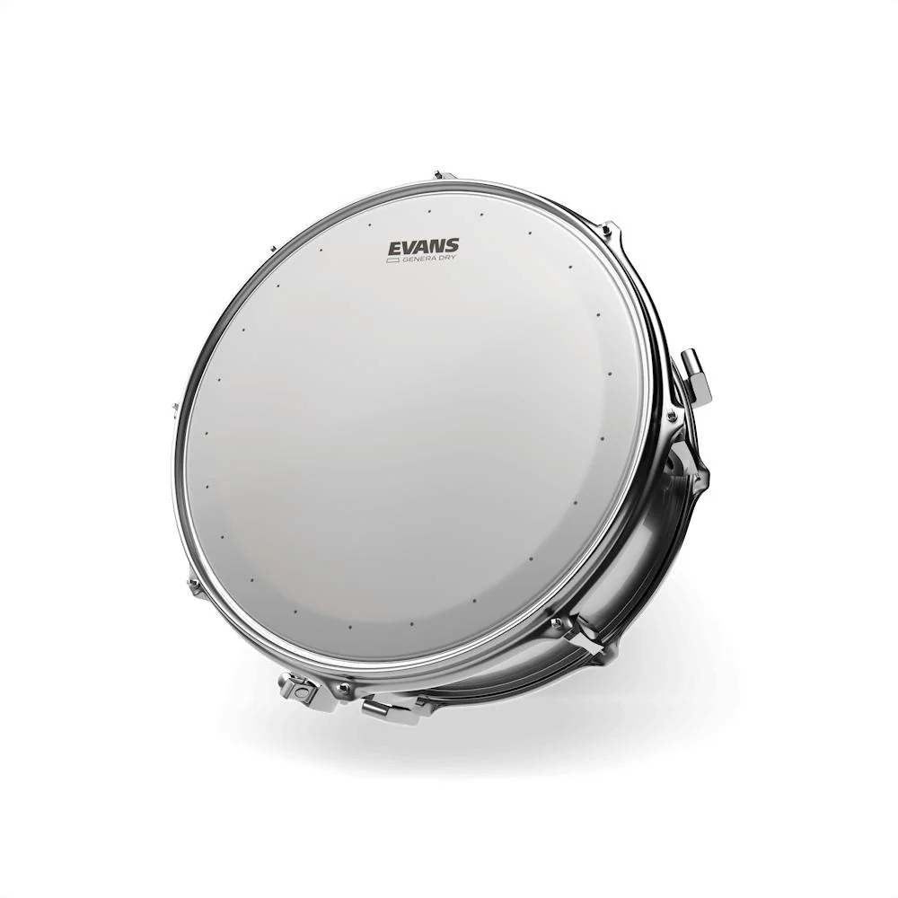 Evans Genera Dry Snare Drumhead | 14" (Coated White) - Image 2