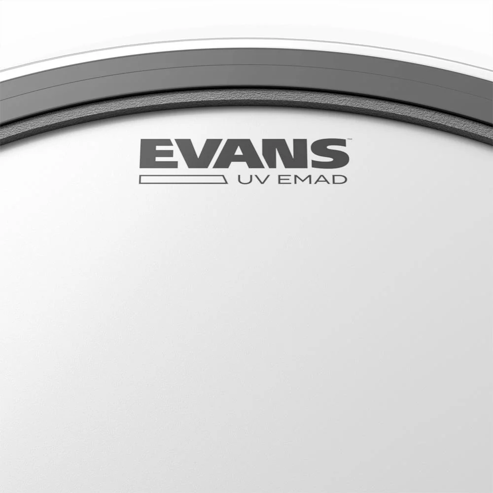 Evans EMAD UV Bass Drumhead | 16" (Coated White) - Image 3