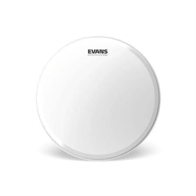 Evans UV EQ4 Bass Drumead | 18" (Coated White)