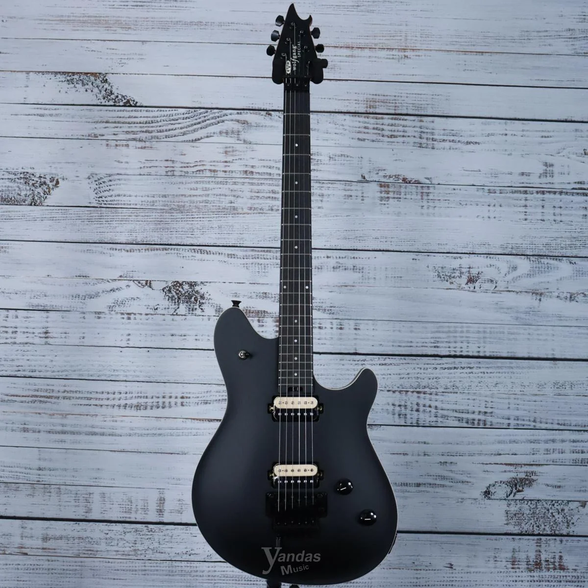 EVH Wolfgang Special Electric Guitar | Stealth Black Matte (IN STOCK) - Image 3