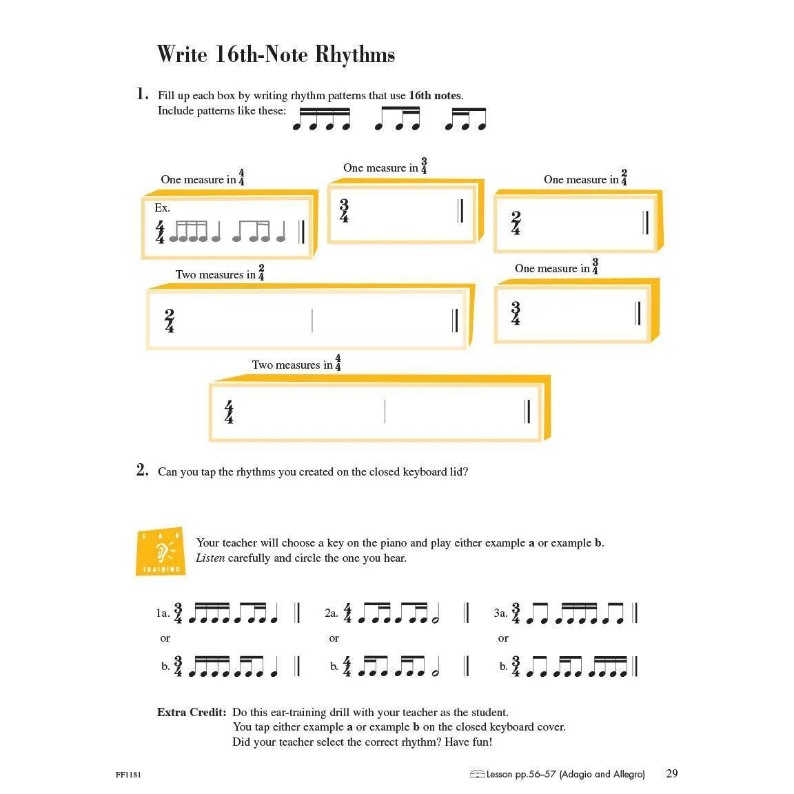 Faber Piano Adventures | Theory Level 3B - Image 7