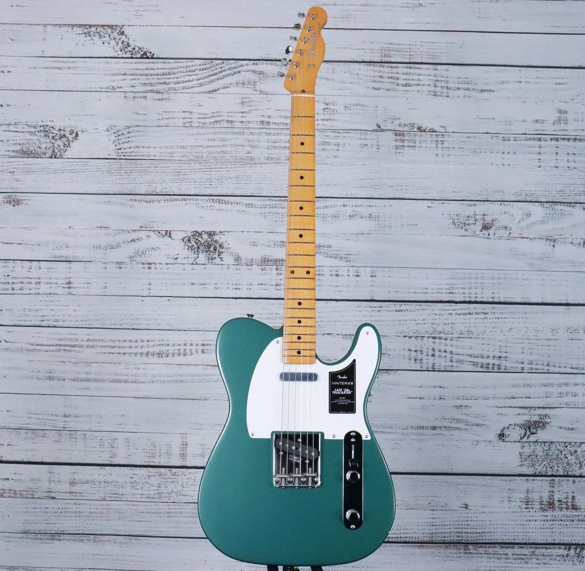 Fender Vintera III Late '50s Telecaster | Sherwood Green Metallic - Image 3