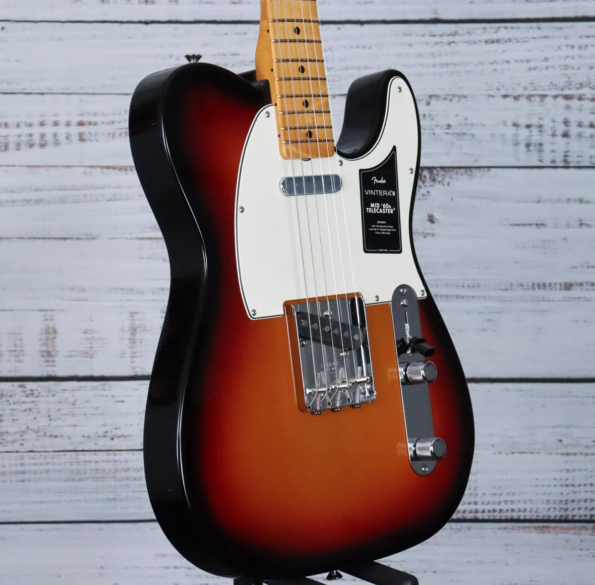 Fender Vintera III Mid '60s Telecaster | 3-Color Sunburst | Maple Fingerboard - Image 4