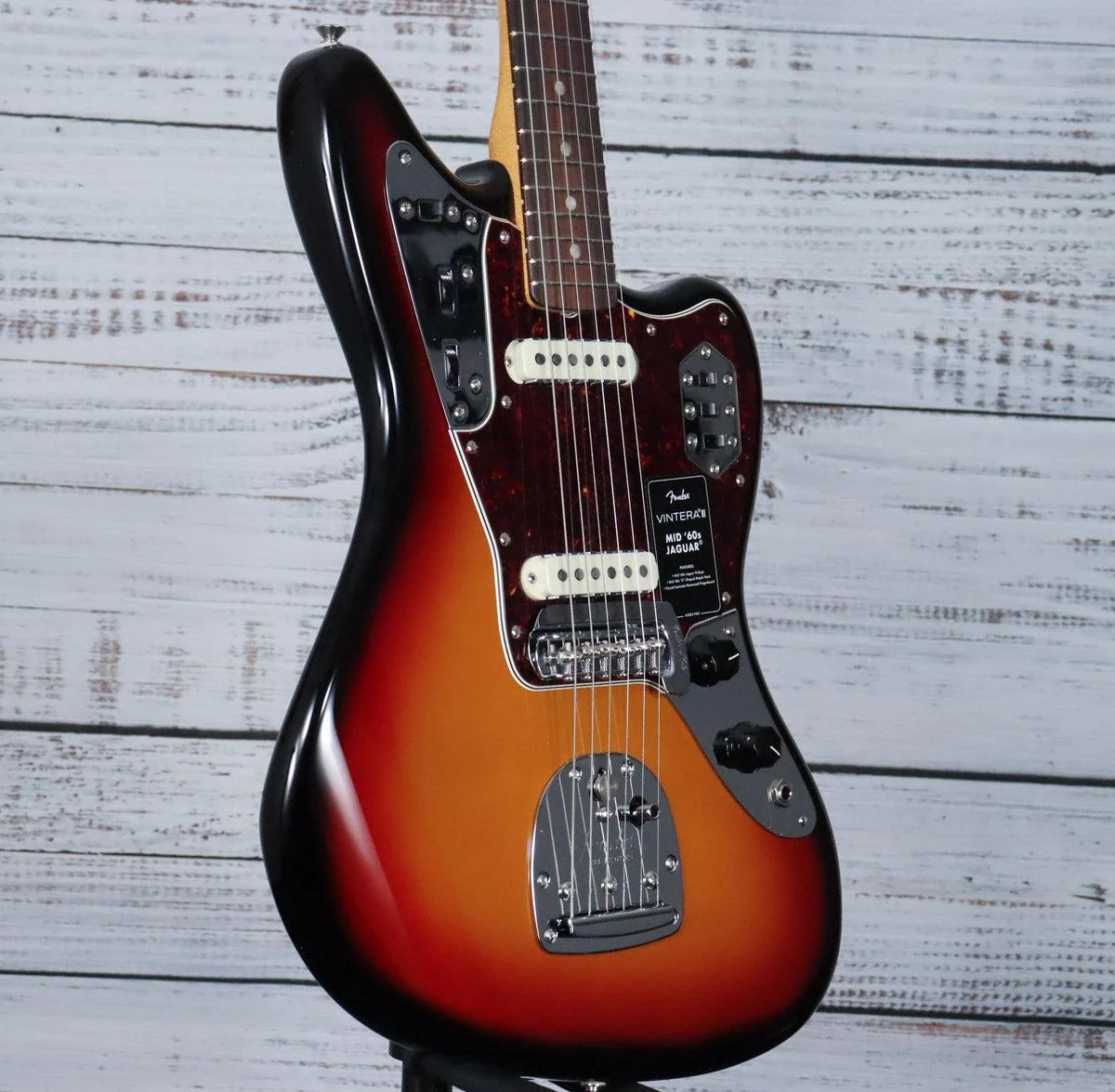 Fender Vintera III Mid '60s Jaguar | 3-Color Sunburst - Image 4