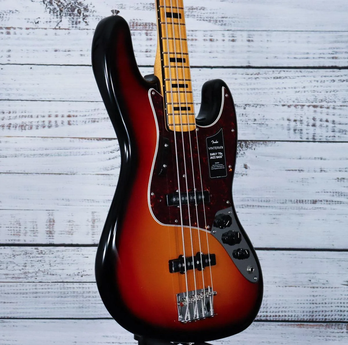 Fender Vintera III Early '70s Jazz Bass | 3-Color Sunburst - Image 4