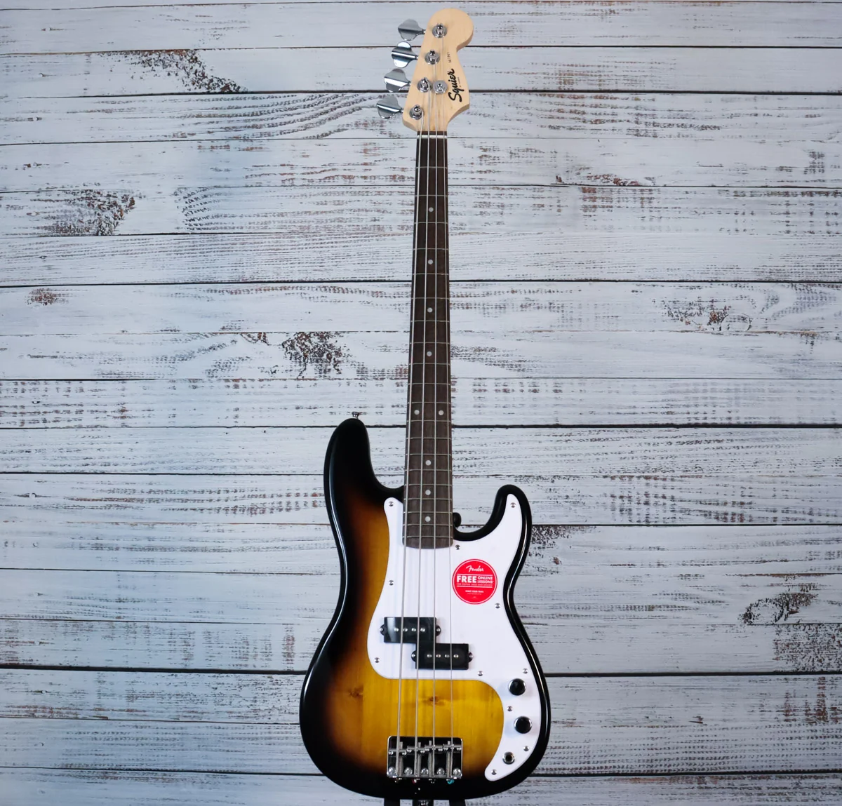 Fender Mini Precision Bass Guitar | 2-Color Sunburst, Indian Laurel Fretboard (FREE SHIPPING) - Image 3