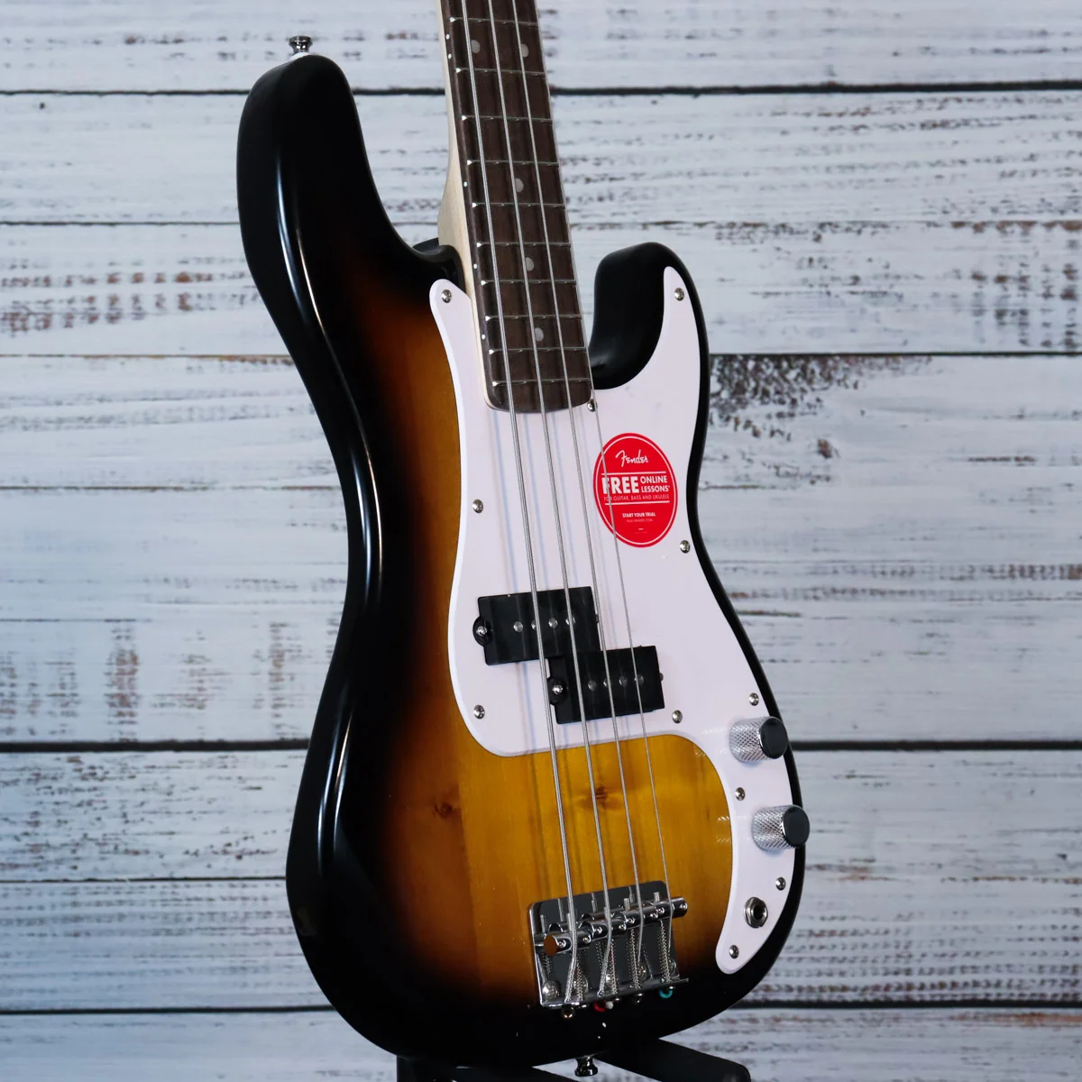 Fender Mini Precision Bass Guitar | 2-Color Sunburst, Indian Laurel Fretboard (FREE SHIPPING) - Image 4