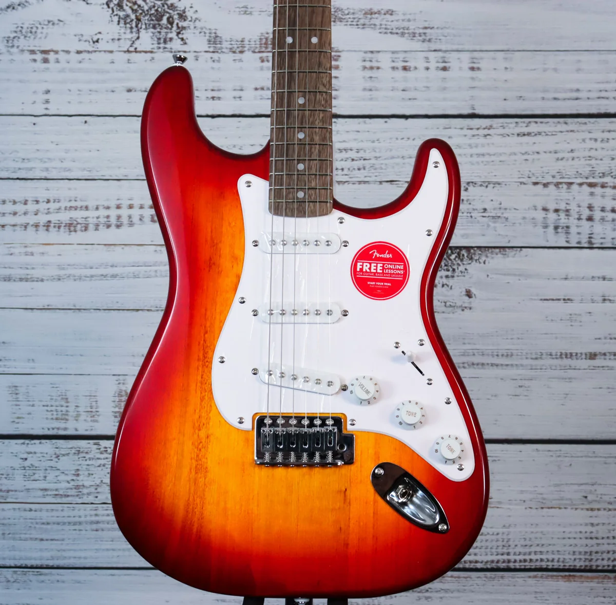 Squier Sonic Stratocaster Electric Guitar | Sienna Sunburst, Laurel Fretboard (BEGINNER)