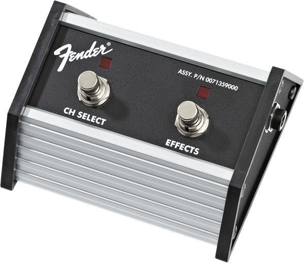 Fender 2-Button Footswitch | Channel Select | Effects on/off
