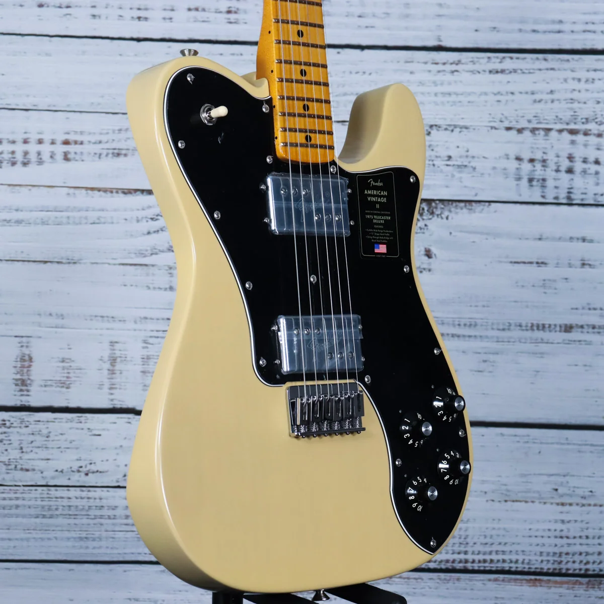 Fender American Vintage II 1975 Telecaster Deluxe | Vintage Blonde (IN STOCK) - Image 4