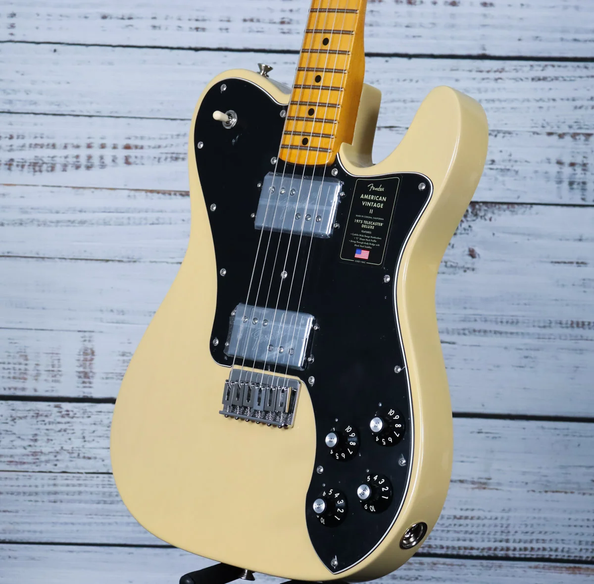 Fender American Vintage II 1975 Telecaster Deluxe | Vintage Blonde (IN STOCK) - Image 5