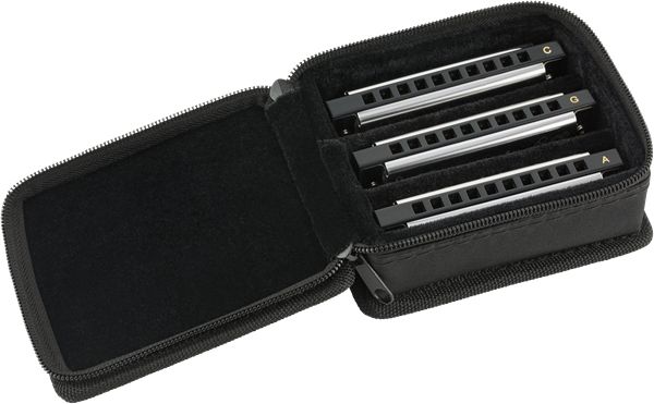 Fender Blues Deluxe Harmonica | 3 Pack - Image 2
