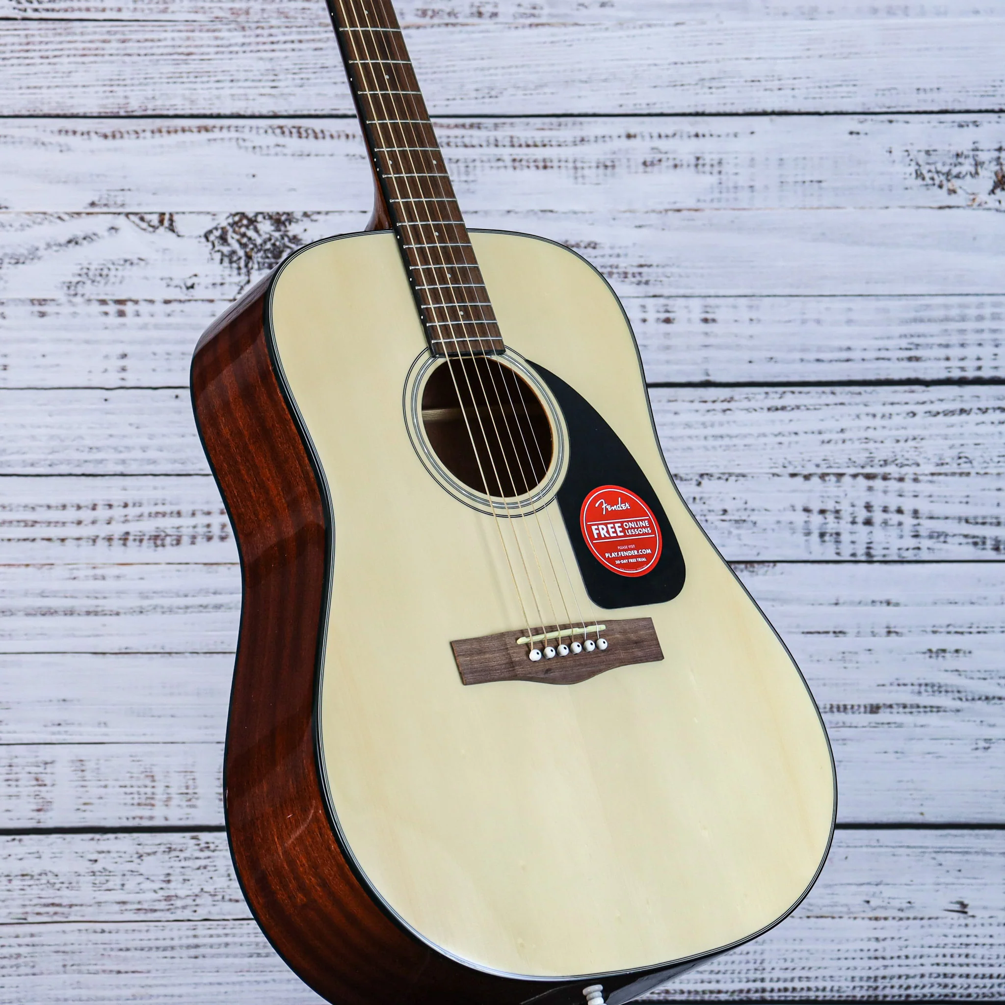Fender CD-60 Dreadnought V3 Acoustic Guitar w/Case | Natural (IN-STOCK) - Image 3