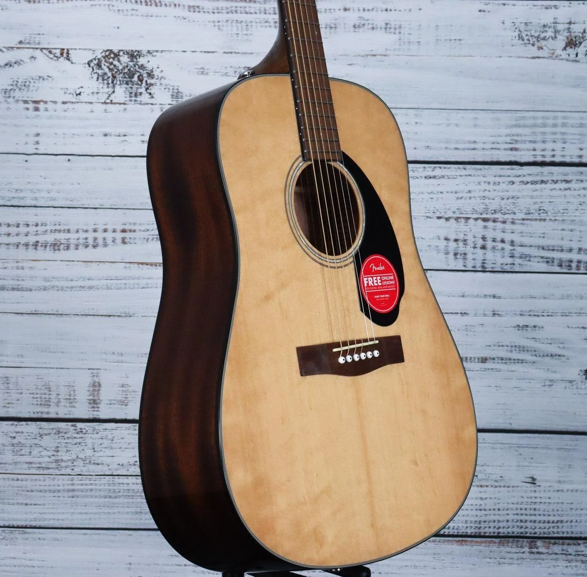 Fender CD-60S Dreadnought Acoustic Guitar | Gloss Natural (IN-STOCK) - Image 4