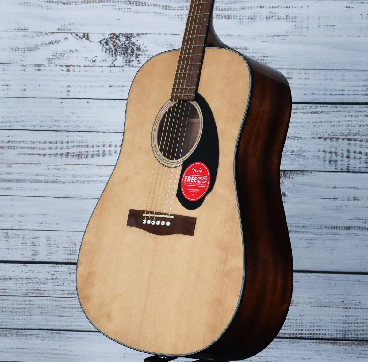 Fender CD-60S Dreadnought Acoustic Guitar | Gloss Natural (IN-STOCK) - Image 5