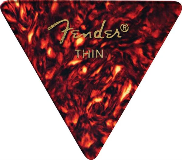 Fender Classic Celluloid 355 Shape Pick | Thin (12-Pack)