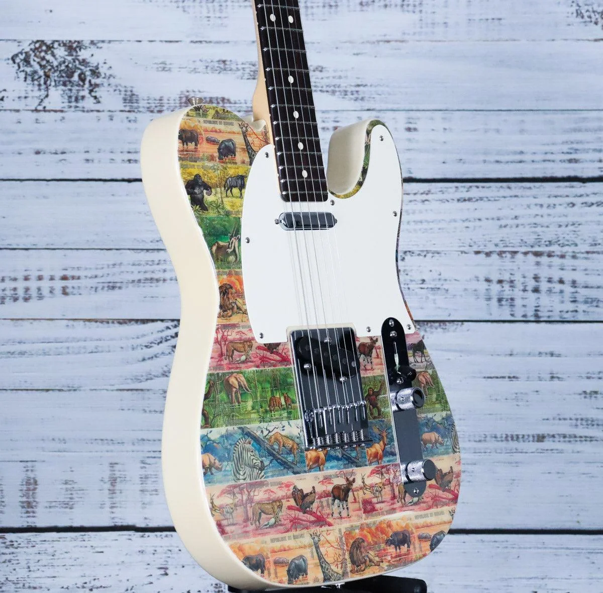 Fender Custom Shop Limited Stamps Guitar | Burundi - Image 5