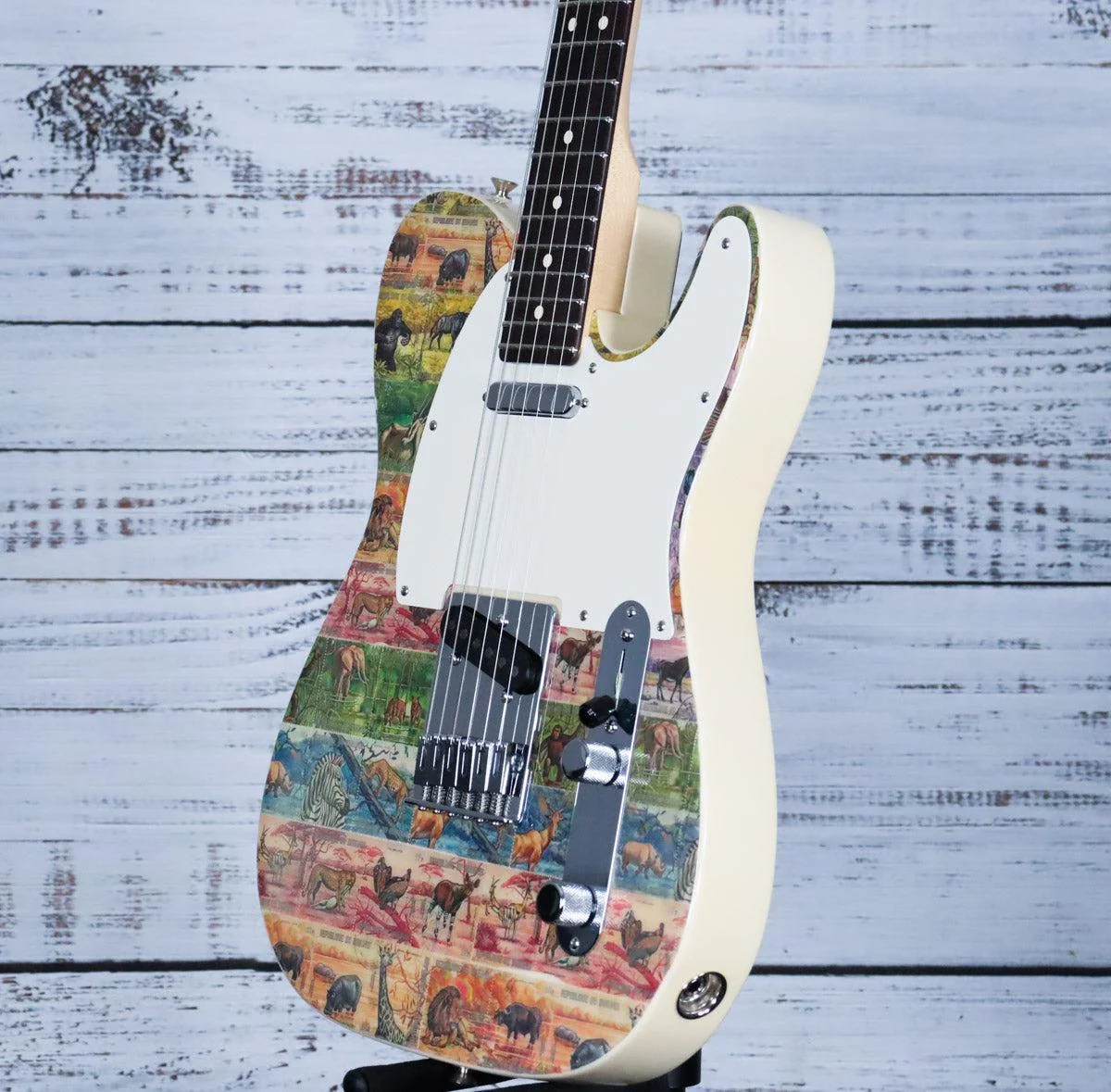 Fender Custom Shop Limited Stamps Guitar | Burundi - Image 6