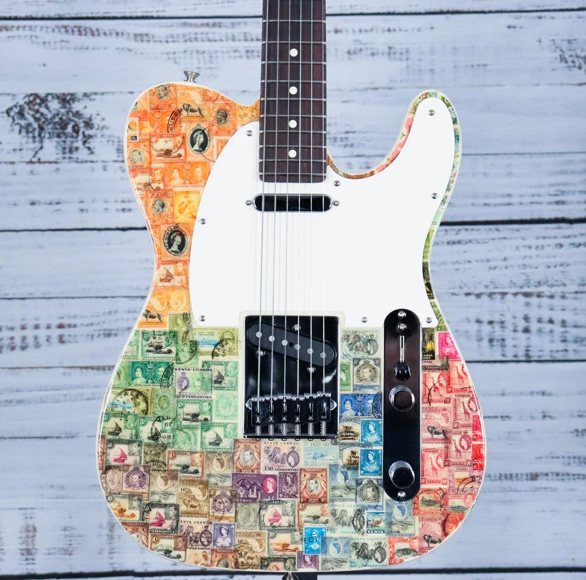 Fender Custom Shop Limited Stamps Electric Guitar | Tanganyika (LIMITED EDITION)
