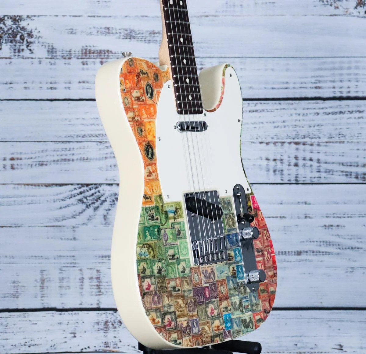 Fender Custom Shop Limited Stamps Electric Guitar | Tanganyika (LIMITED EDITION) - Image 5