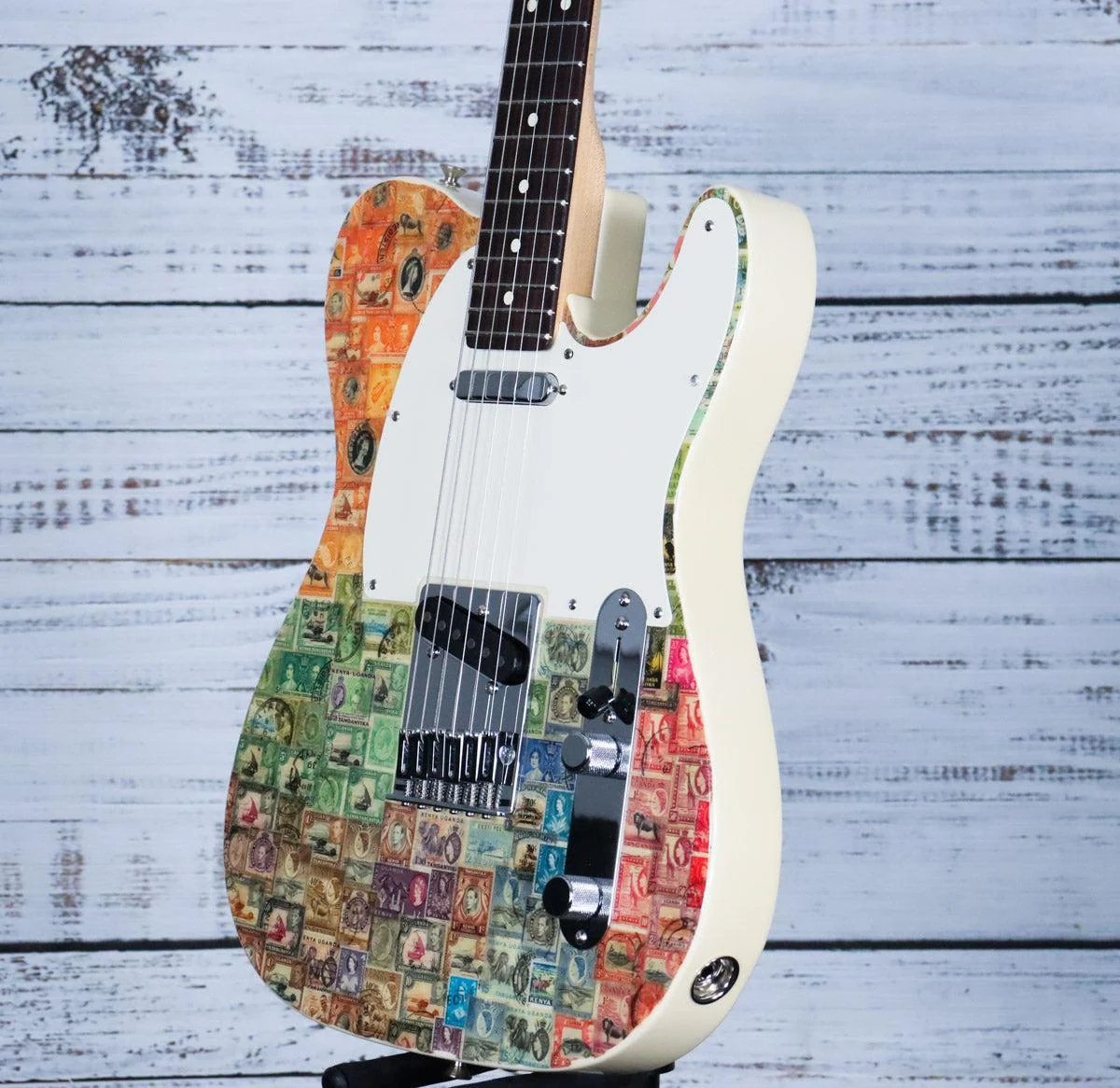 Fender Custom Shop Limited Stamps Electric Guitar | Tanganyika (LIMITED EDITION) - Image 6