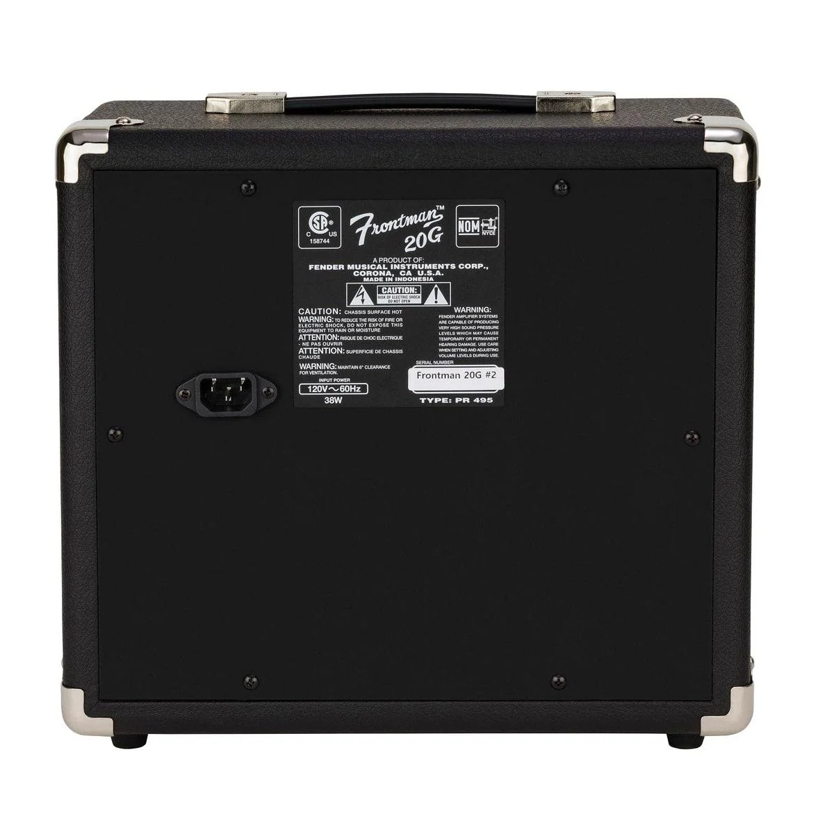 Fender Frontman 20G Electric Guitar Amplifier - Image 2