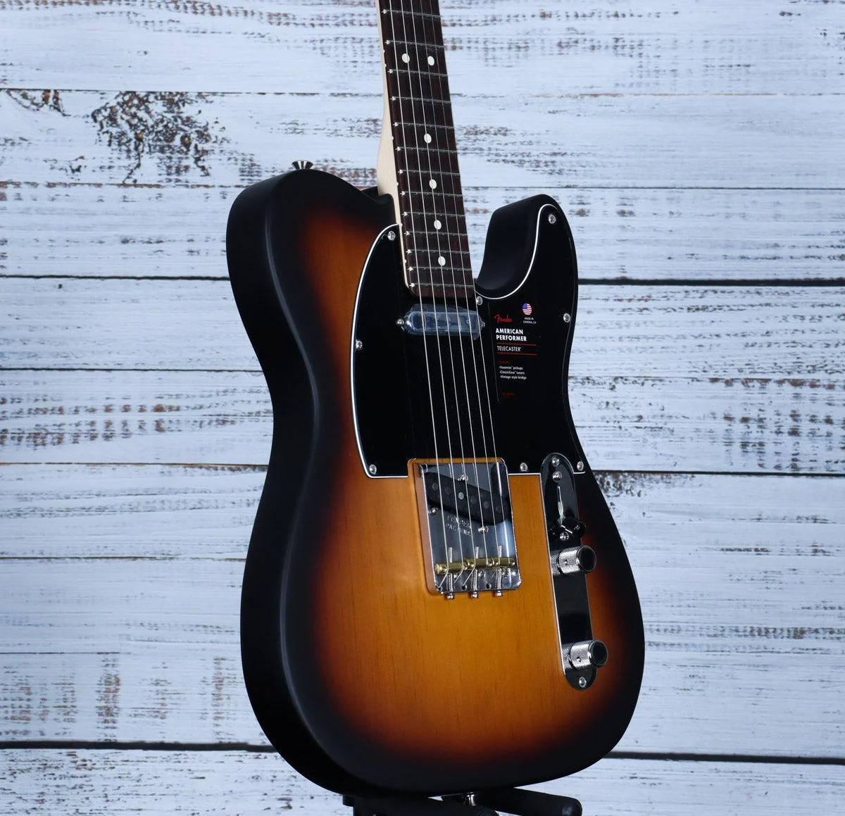 Fender Limited Edition American Performer Timber Telecaster | 2-Color Sunburst - Image 5