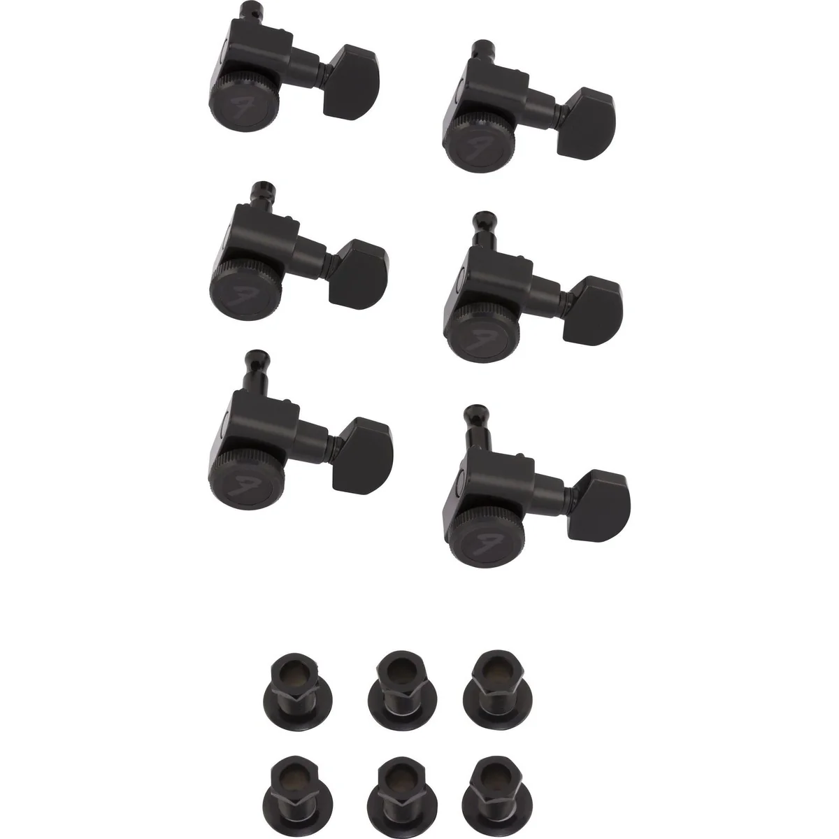 Fender Locking Stratocaster/Telecaster Tuning Machine Set | Black