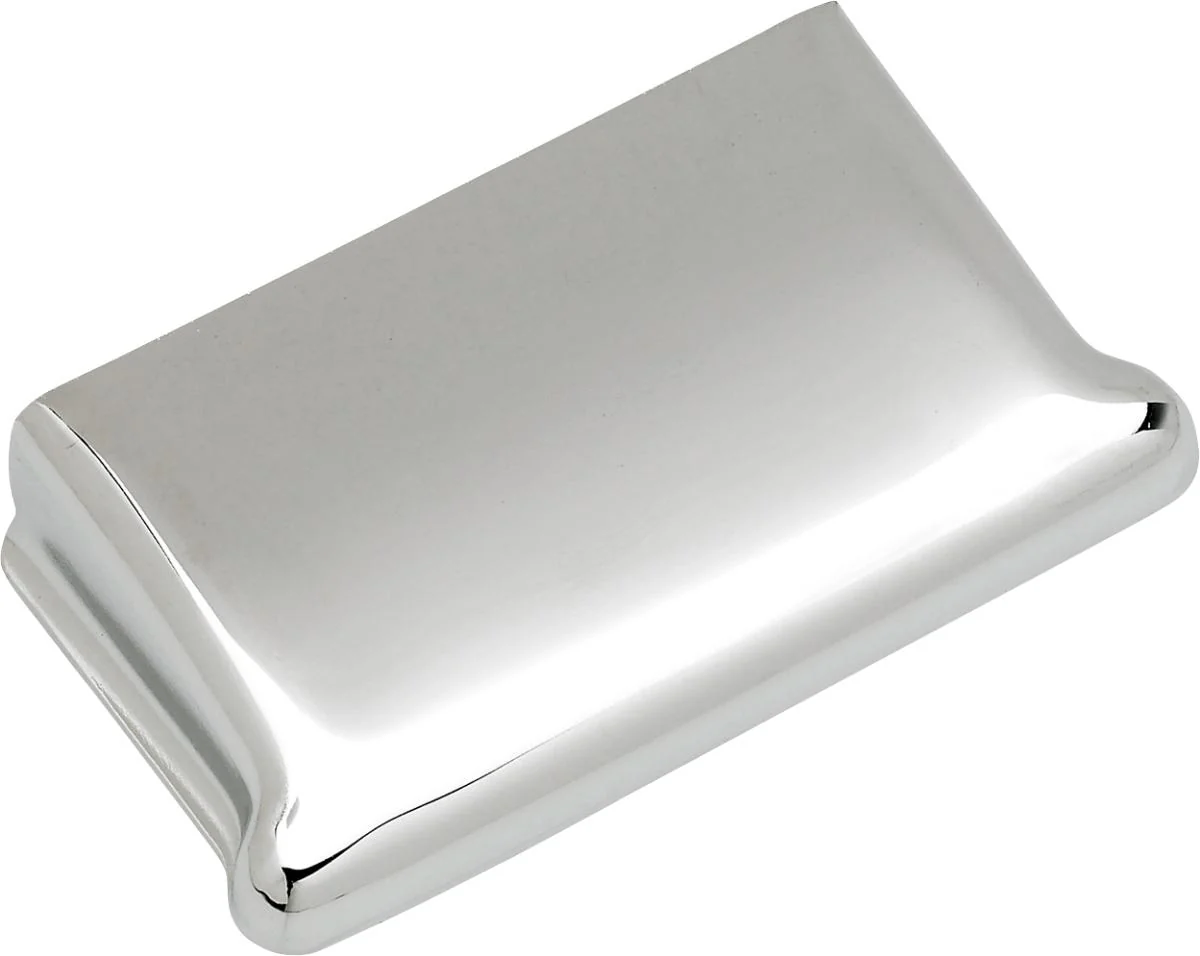 Fender Pure Vintage Stratocaster Ashtray Bridge Cover | Chrome - Image 2