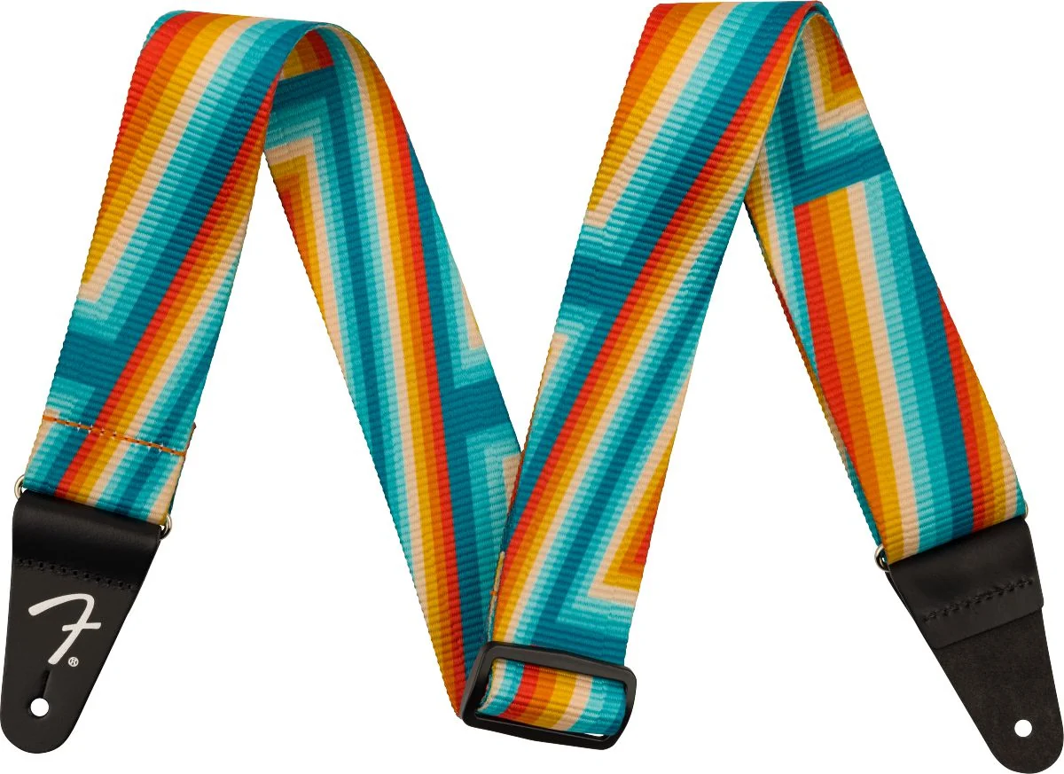 Fender Retro Guitar Strap | Retro Rainbow (2")