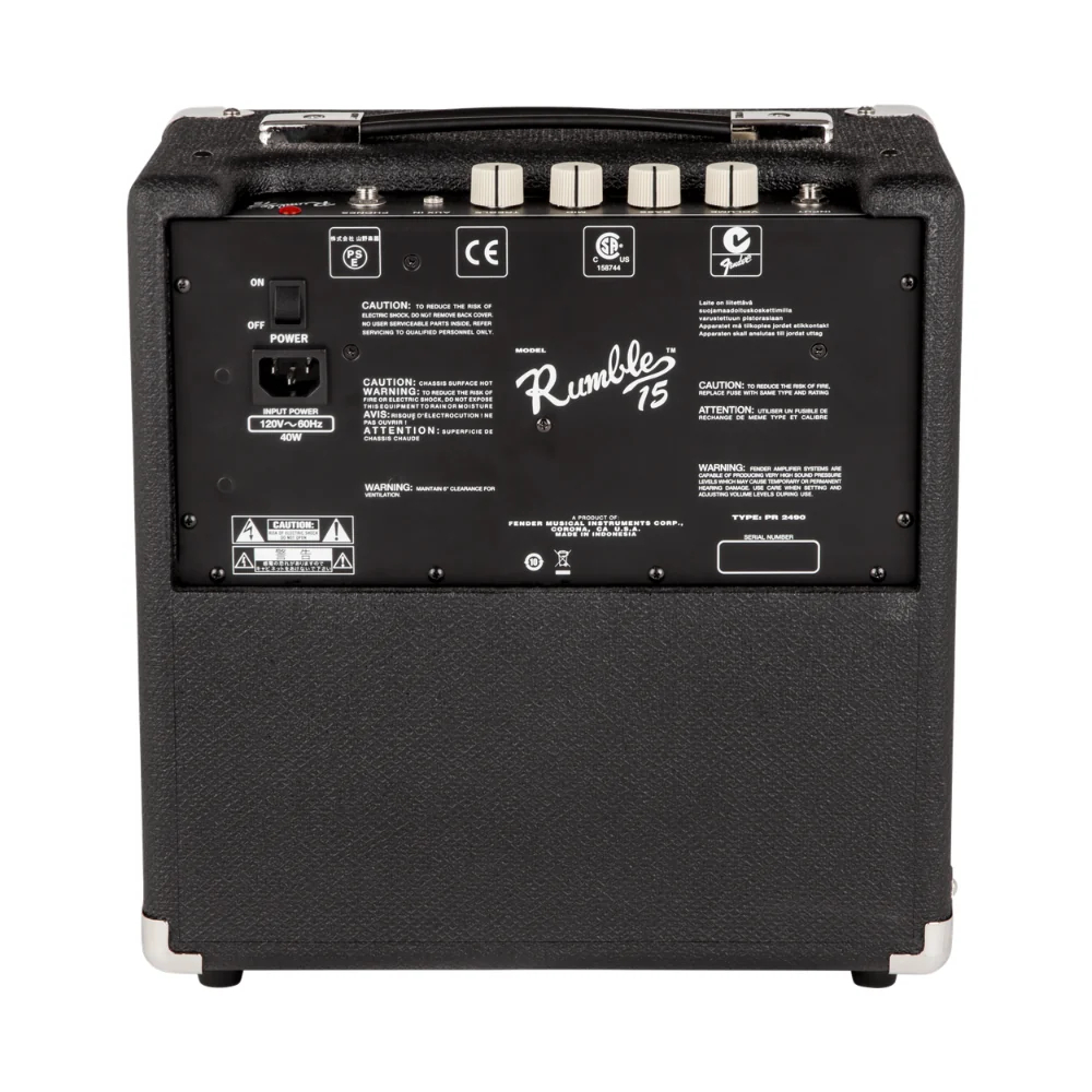 Fender Rumble 15 V3 Bass Guitar Amplifier | 15 Watts (FREE SHIPPING) - Image 4