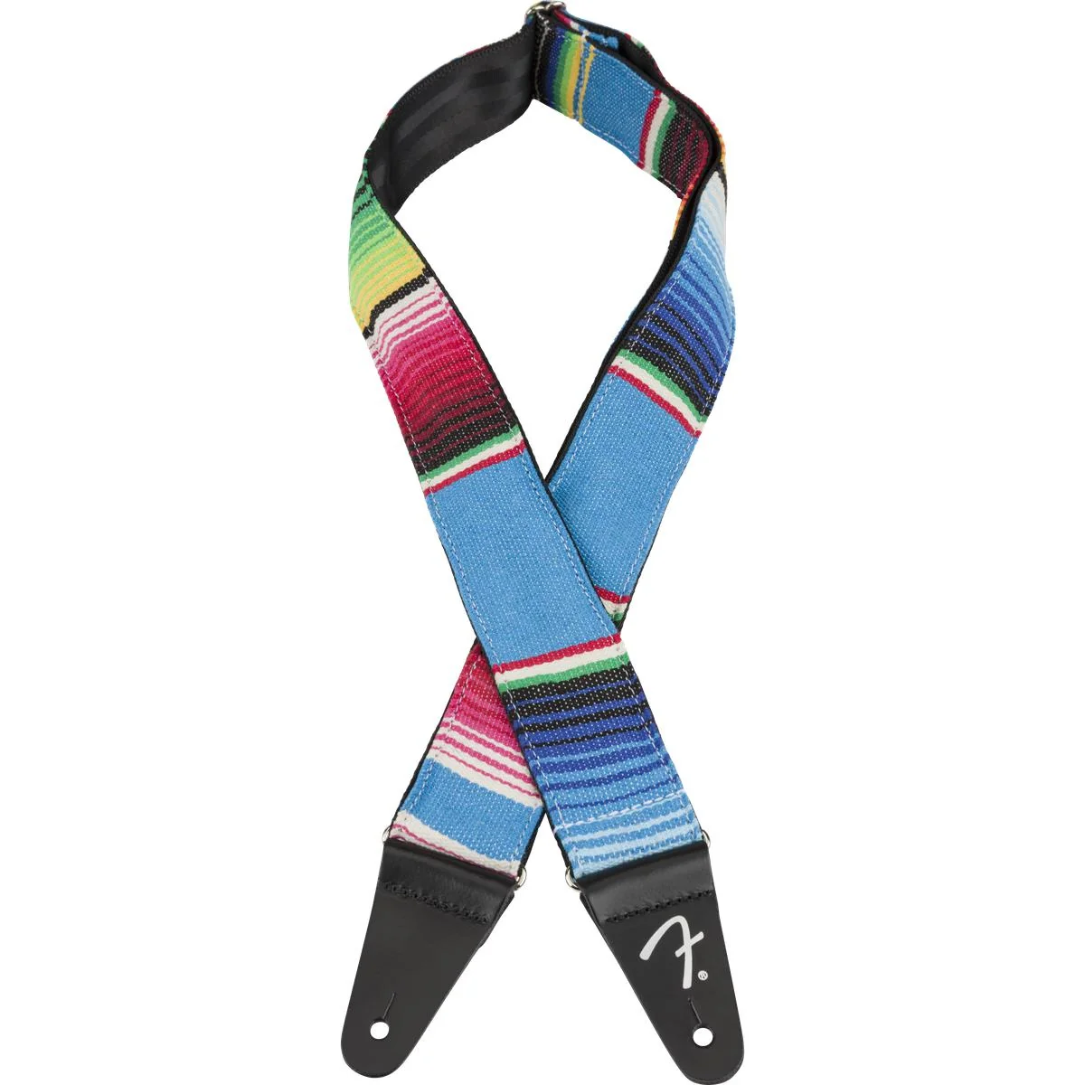 Fender Serape Guitar Strap | Blue Multi-Color (2")