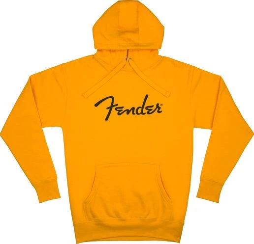 Fender Spaghetti Logo Hoodie | Butterscotch Blonde | L