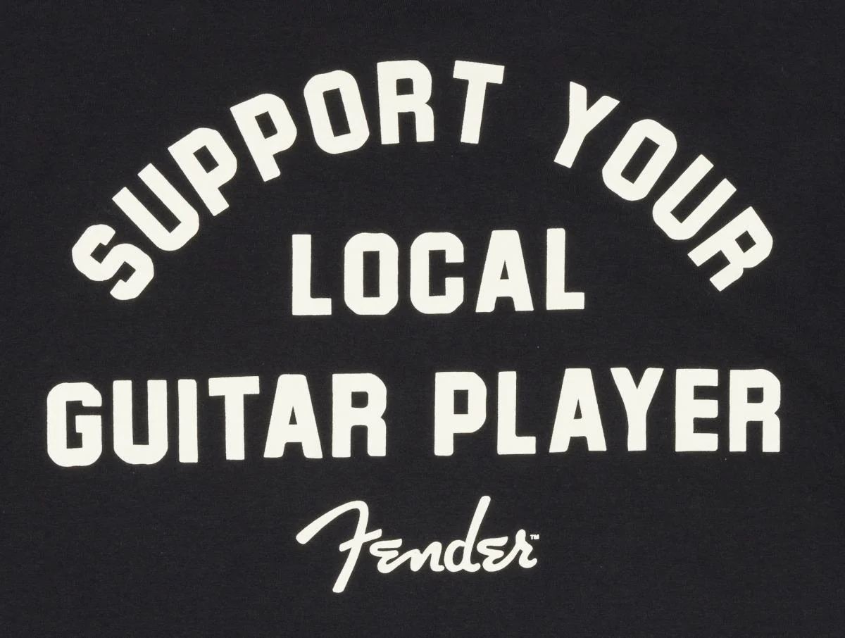 Fender Support Your Local Guitar Player Tee | L - Image 2
