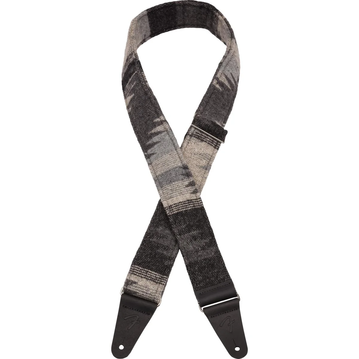 Fender Zion Guitar Strap | Gray Aztec (2")