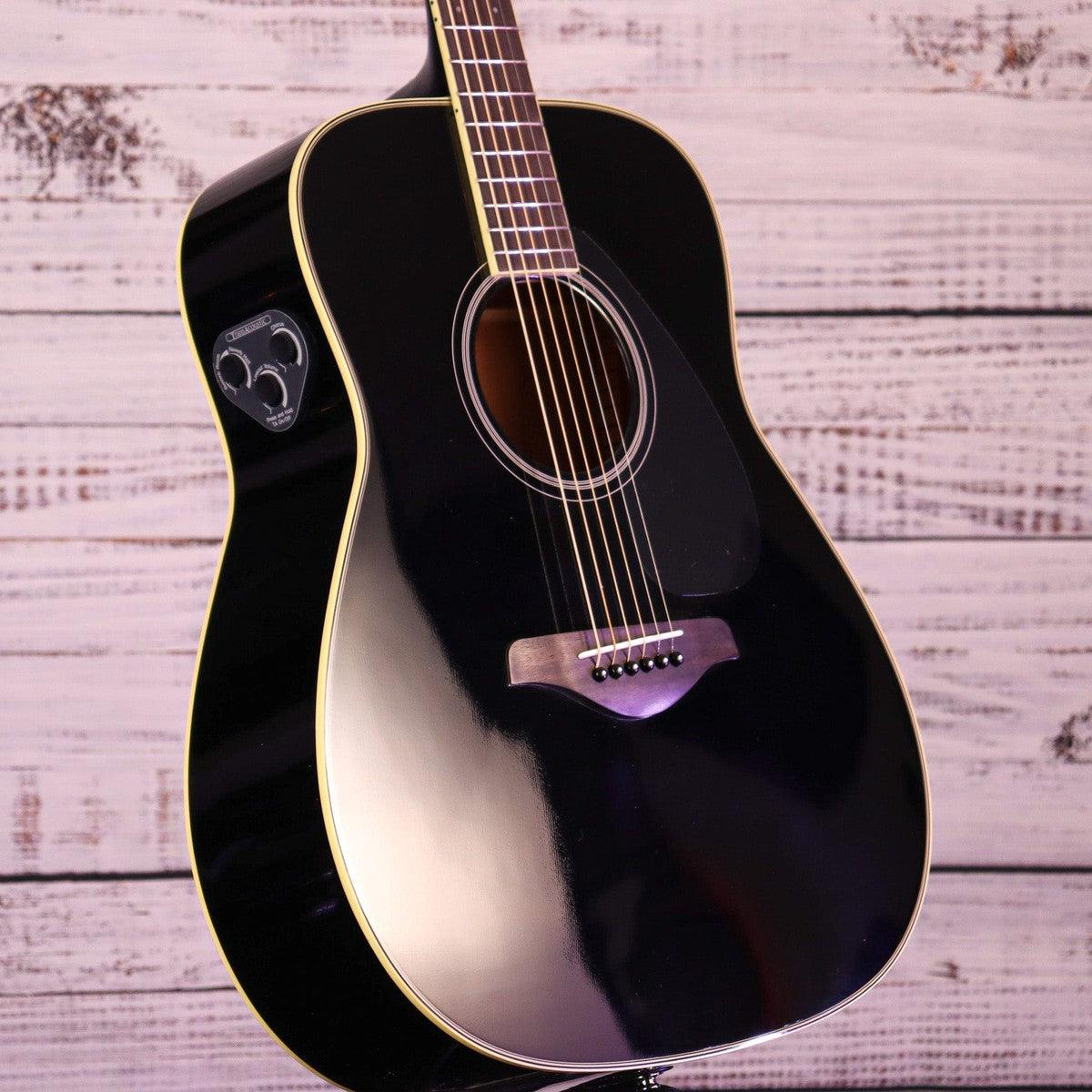 Yamaha FG-TABL Trans Acoustic Guitar | Black - Image 4