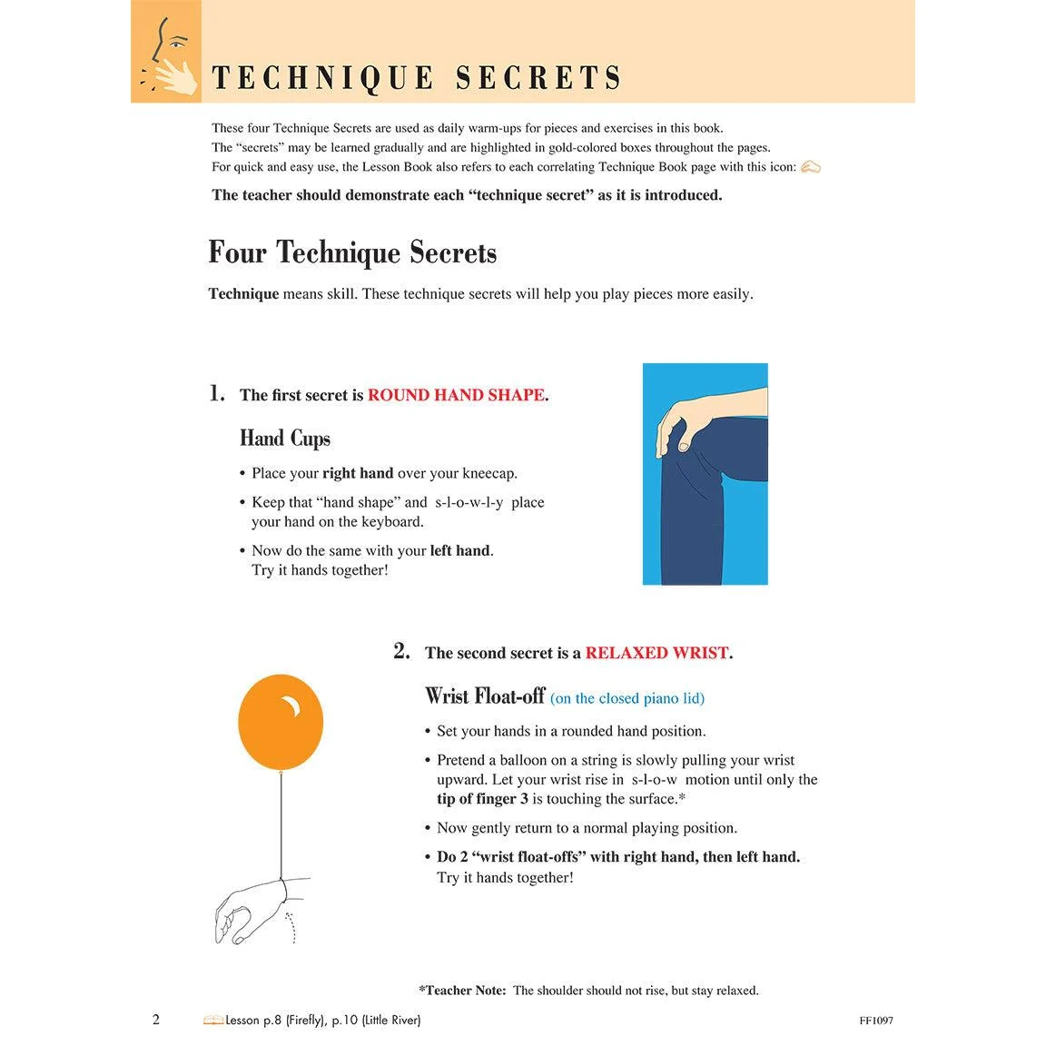 Piano Adventures | Technique & Artistry Book | Level 1 - Image 2