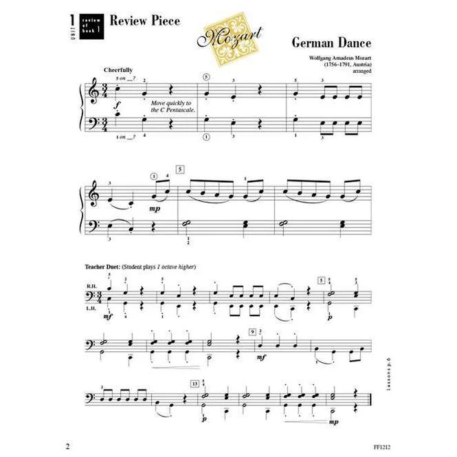Accelerated Piano Adventures for the Older Beginner | Performance | Book 2 - Image 3
