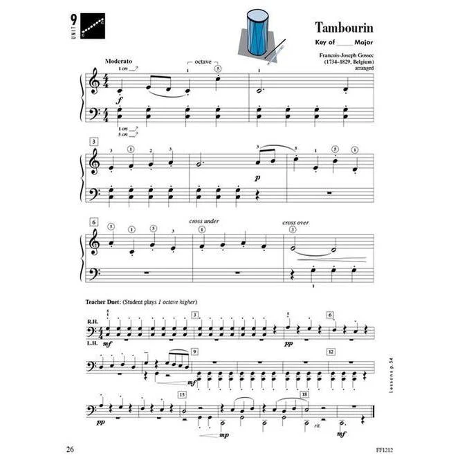 Accelerated Piano Adventures for the Older Beginner | Performance | Book 2 - Image 6