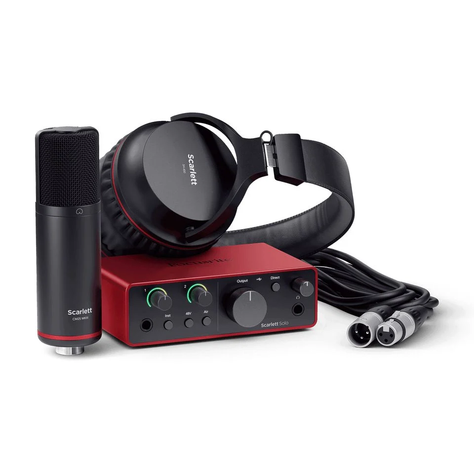 Focusrite Scarlett Solo USB Audio Interface | 4th Generation