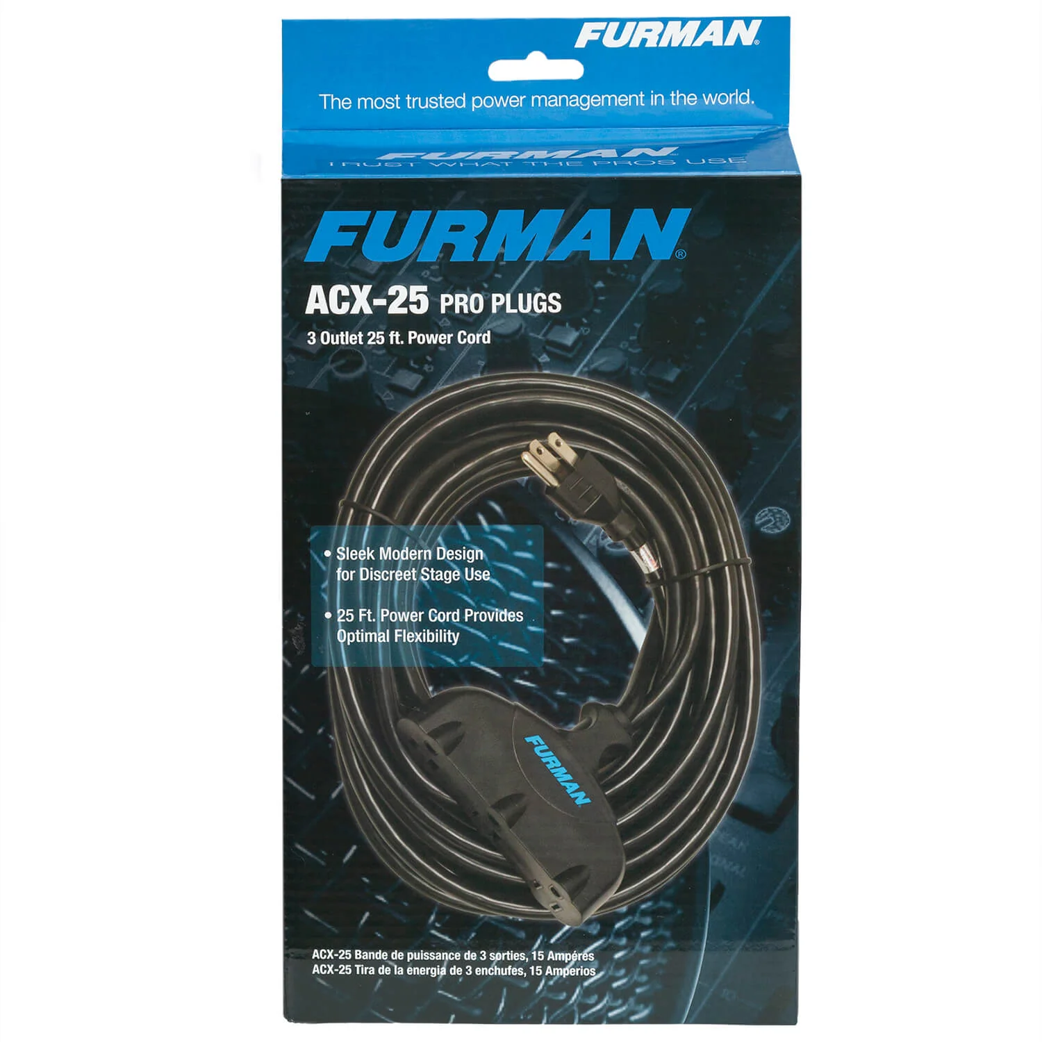 Furman ACX-25 Extension Cord | 25ft - Image 2