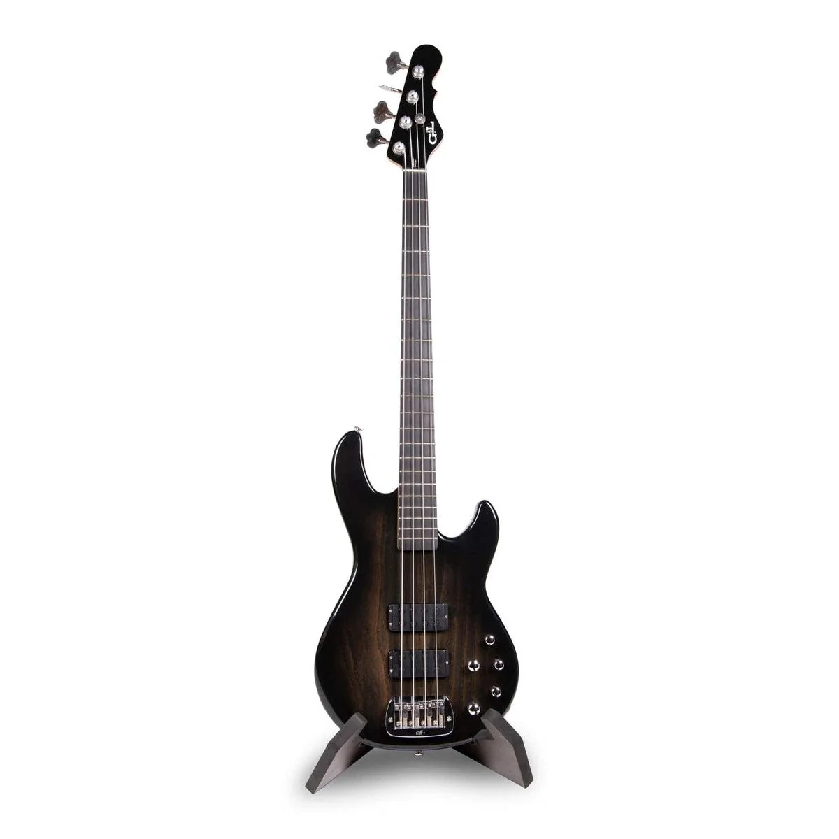 Gator Elite Series Guitar X Style Stand | Dark Walnut Brown Finish - Image 2