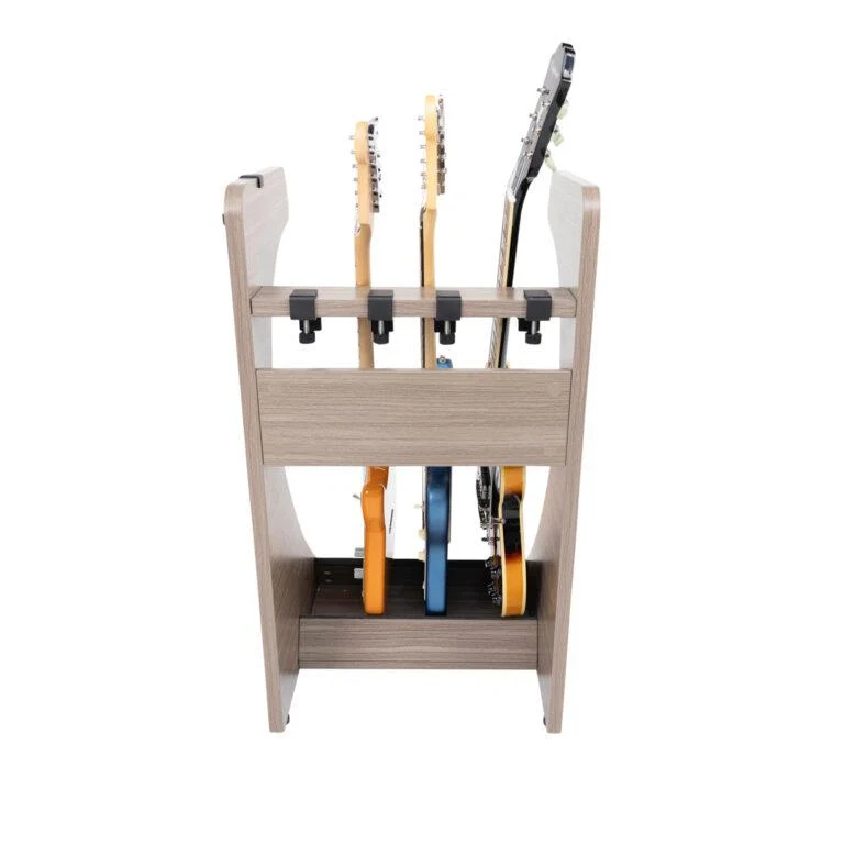 Gator Elite Three Electric/Acoustic Guitar Rack | Grey - Image 3