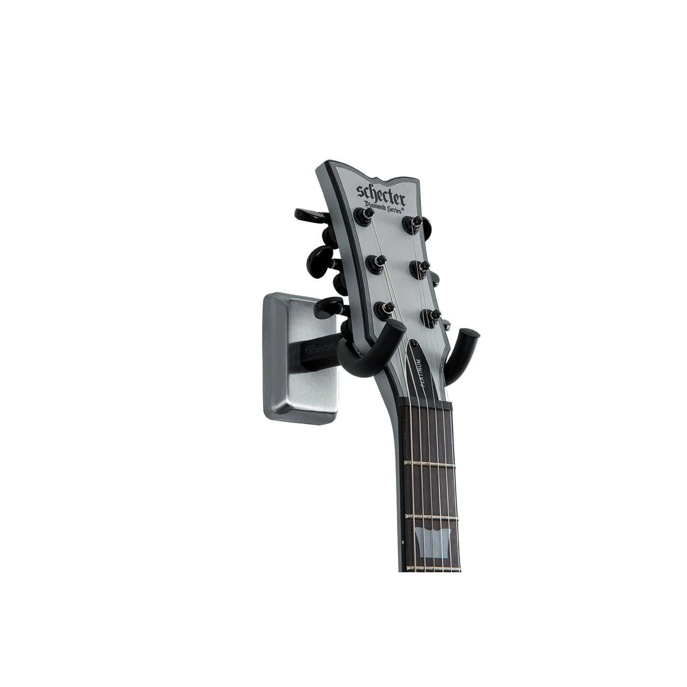 Gator Frameworks Chrome Wall Mount Guitar Hanger - Image 2