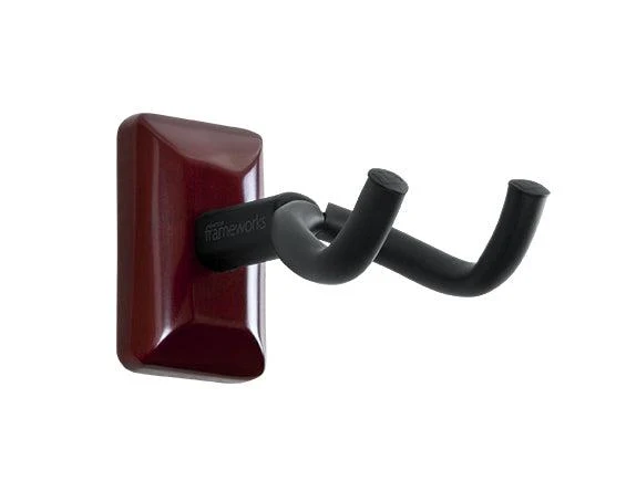 Gator Frameworks Wall Mounted Guitar Hanger | Cherry