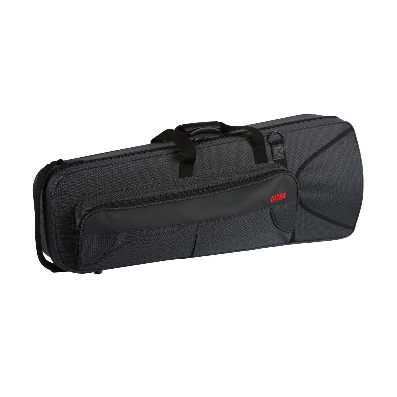 Gator Lightweight Trombone Case w/F-Attachment Compartment | Grey - Image 2
